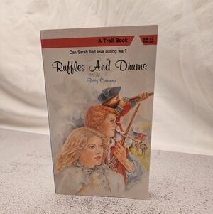Ruffles And Drums Book by Betty Cavanna, Brand New Old Stock! Very Rare
